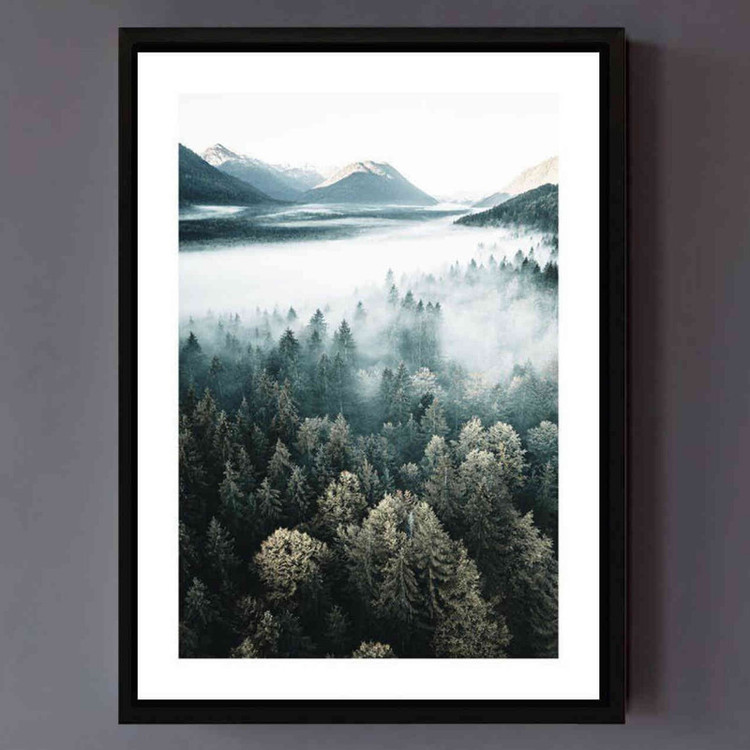 تابلو مدل Misty mountains کد 248901379
