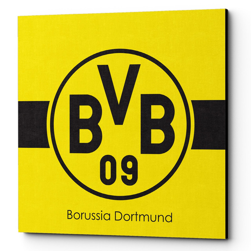 تابلو شاسی لومانا مدل Borussia Dortmund CA002 سایز 20×20