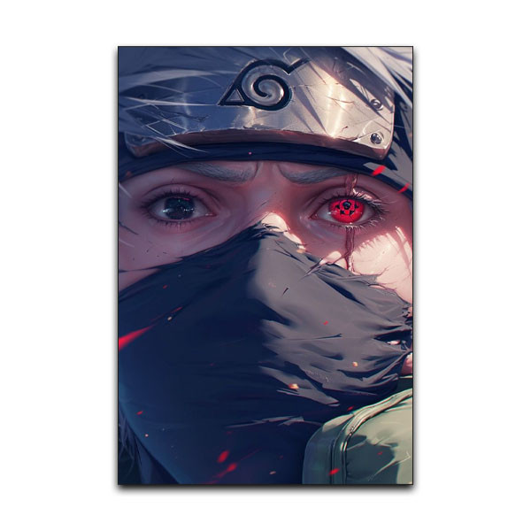 تابلو شاسی گوفی مدل کاکاشی انیمه ناروتو طرح Kakashi کد MB23