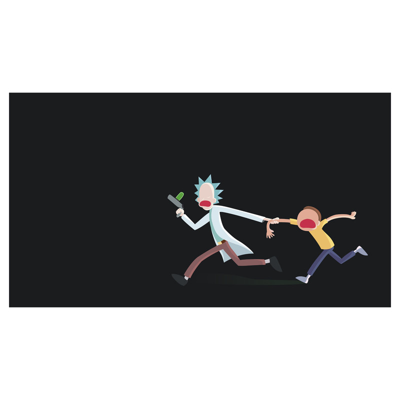 تابلو شاسی مدل rick and morty ریک و مورتی کد 15