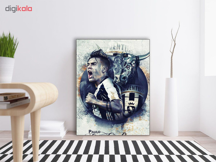 تابلو شاسی گالری استاربوی طرح دیبالا مدل Juventus 03