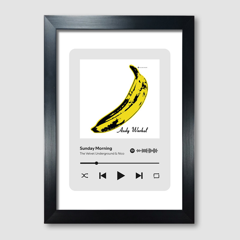 تابلو مدل موزیکال طرح Sunday Morning by The Velvet Underground