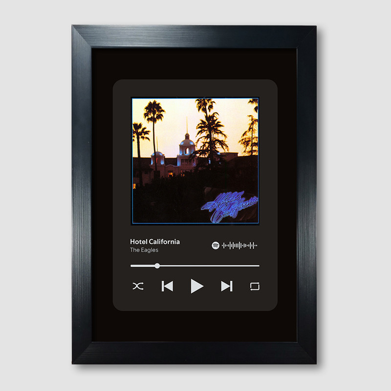 تابلو موزیکال طرح Hotel California by The Eagles