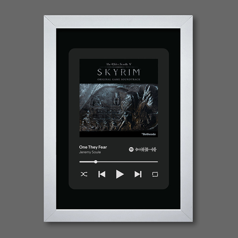 تابلو مدل موزیکال طرح skyrim