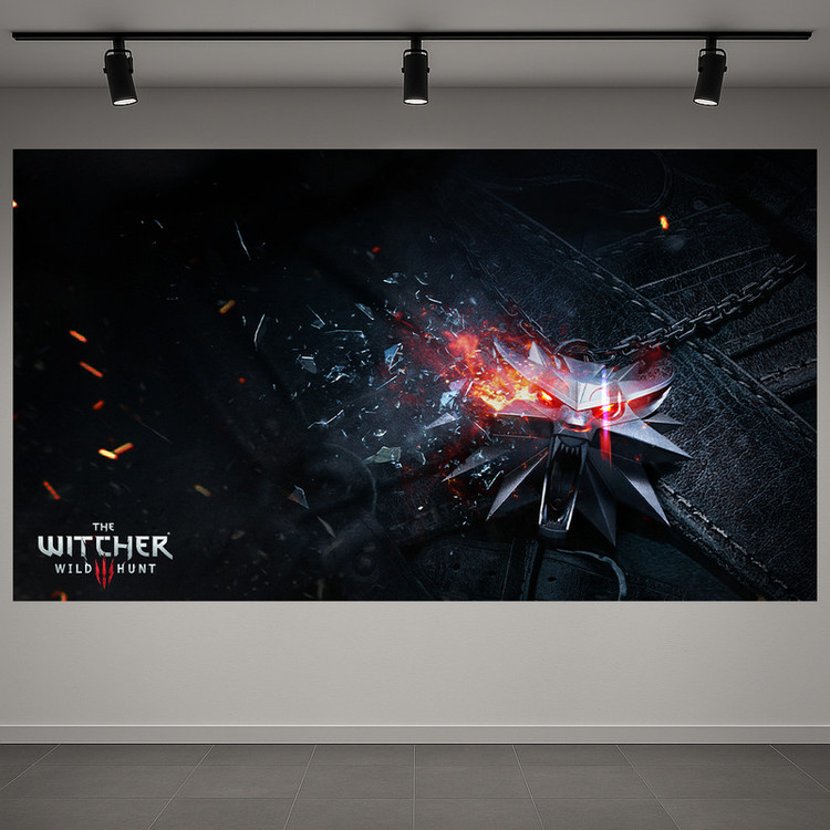 پوستر طرح گیم مدل the witcher کد AR3058900