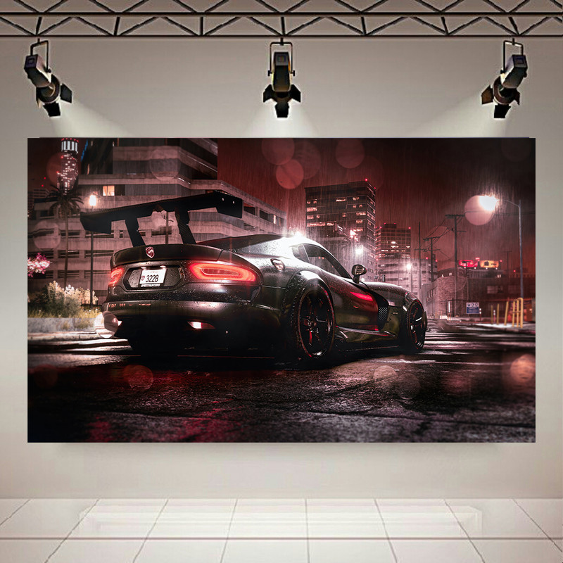 استیکر  طرح گیم Need for Speed مدل Speed Huntersکد AR30524