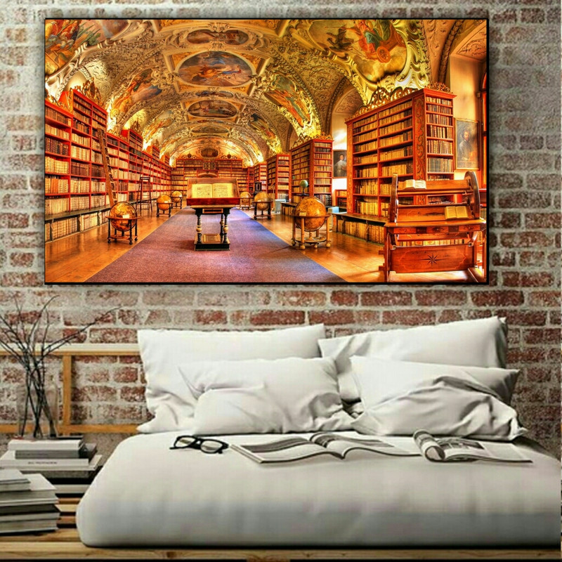 تابلو شاسی طرح کتابخانه جهان مدل TSH1839