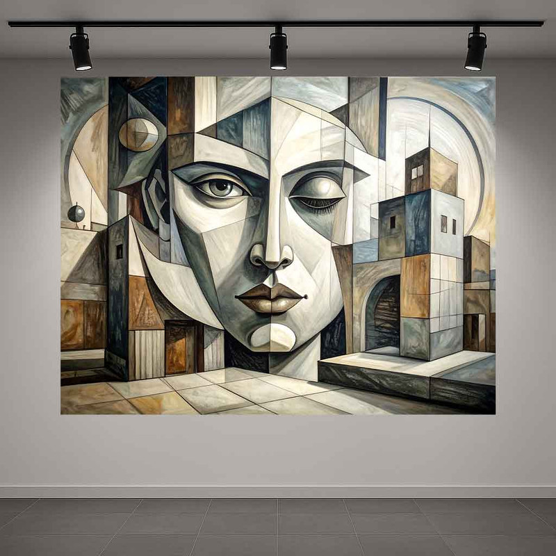 پوستر طرح  چهره مدل پرتره کد AR3063188