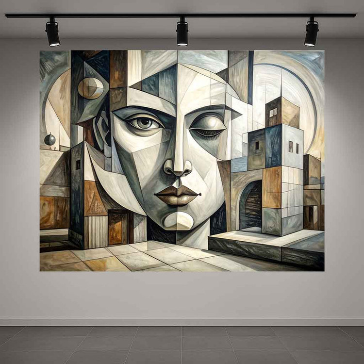 پوستر طرح چهره مدل پرتره کد AR3063188