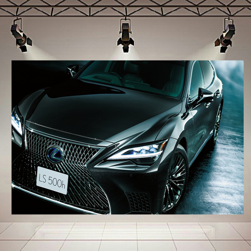 استیکر طرح ماشین مدل Lexus Ls 500h کد AR1307