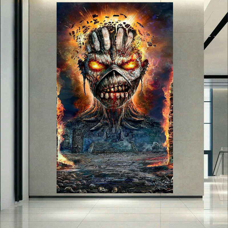 پوستر طرح گیم مدل Iron Maiden کد AR9924