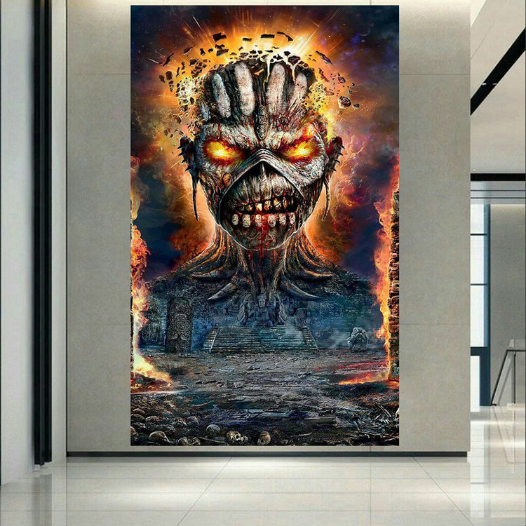 پوستر طرح گیم مدل Iron Maiden کد AR9924