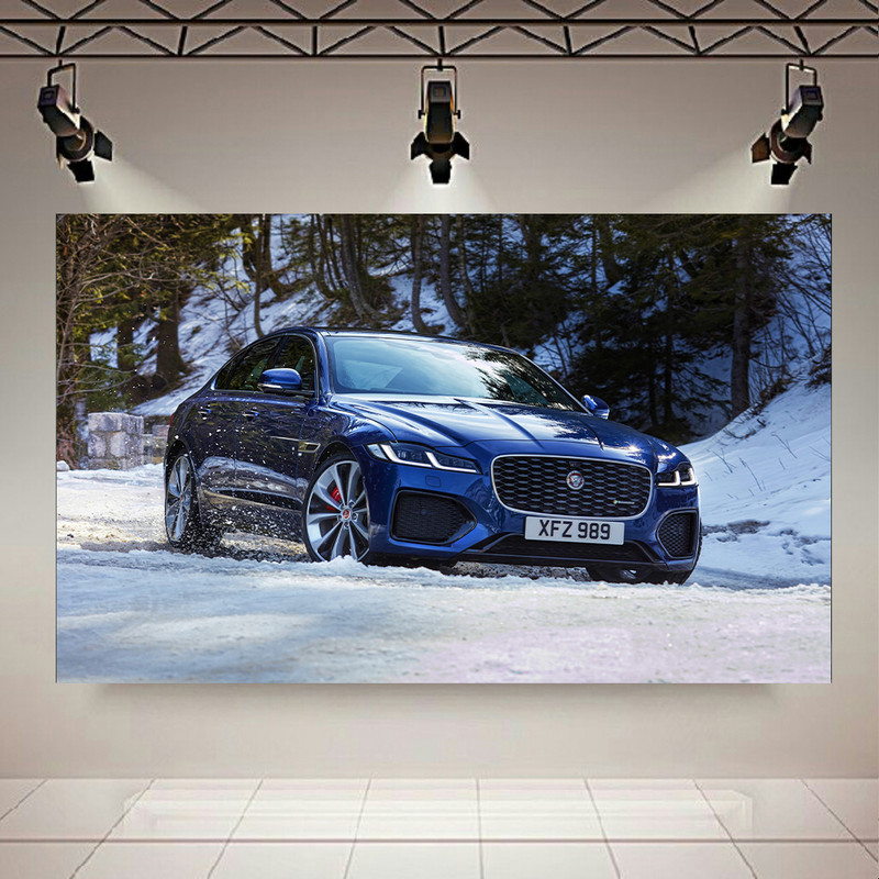 پوستر طرح  گیم مدل Jaguar XF P300 AWD R-Dynamic Offorad کد AR21600