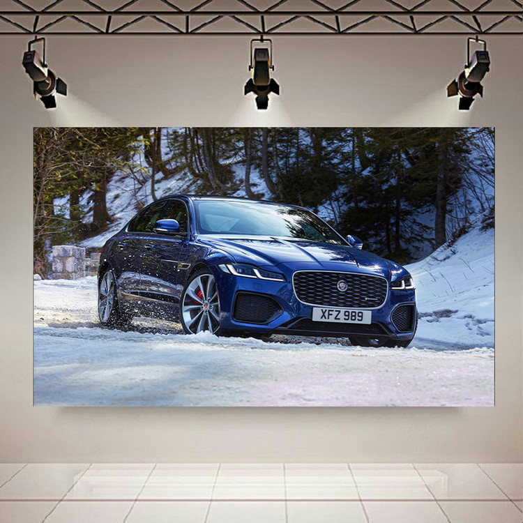 پوستر طرح گیم مدل Jaguar XF P300 AWD R-Dynamic Offorad کد AR21600