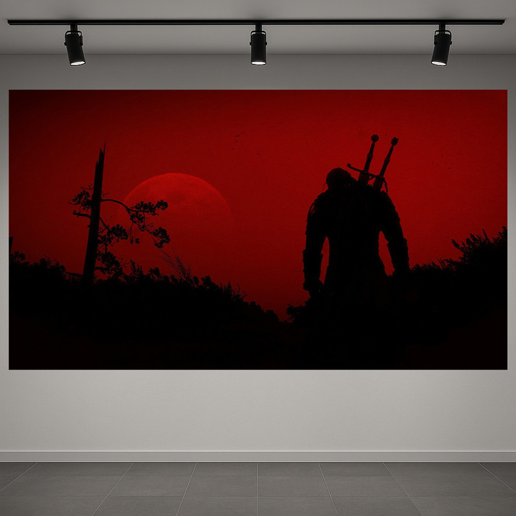 پوستر طرح گیم مدل the witcher کد AR3058901
