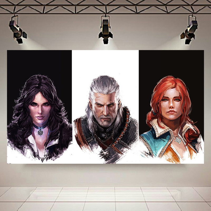 پوستر طرح Game مدل Witcher کد AR11000