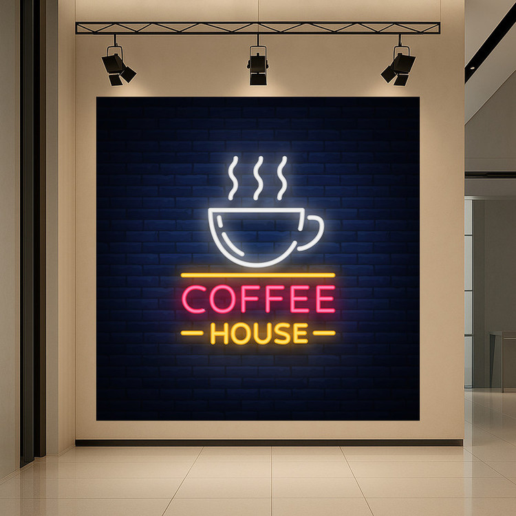 پوستر طرح قهوه مدل COFFEE HOUSE کد AR3059670