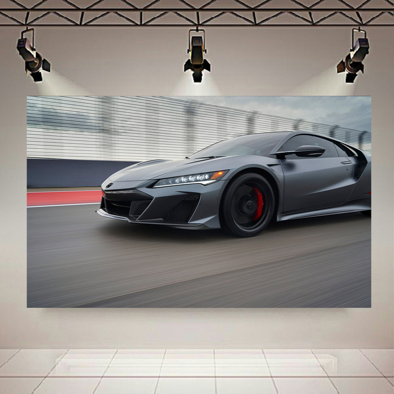 استیکر طرح ماشین مدل Acura NSX Type S کد AR1124