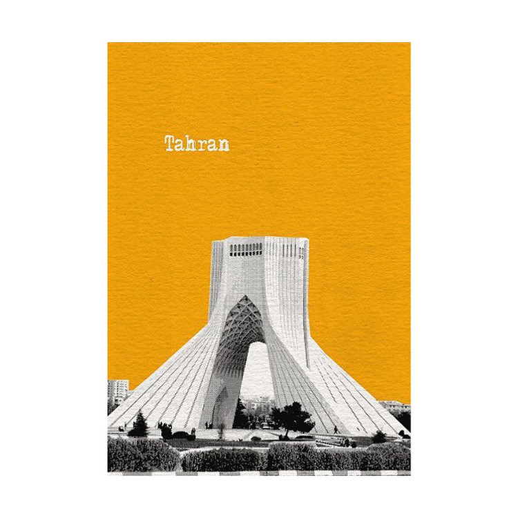پوستر طرح برج آزادی تهران مدل Tehran 11039