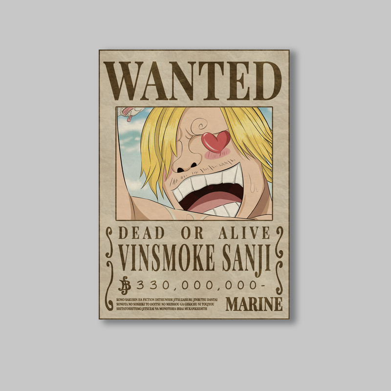 تابلو شاسی مدل انیمه وان پیس One Piece کد LA-10377