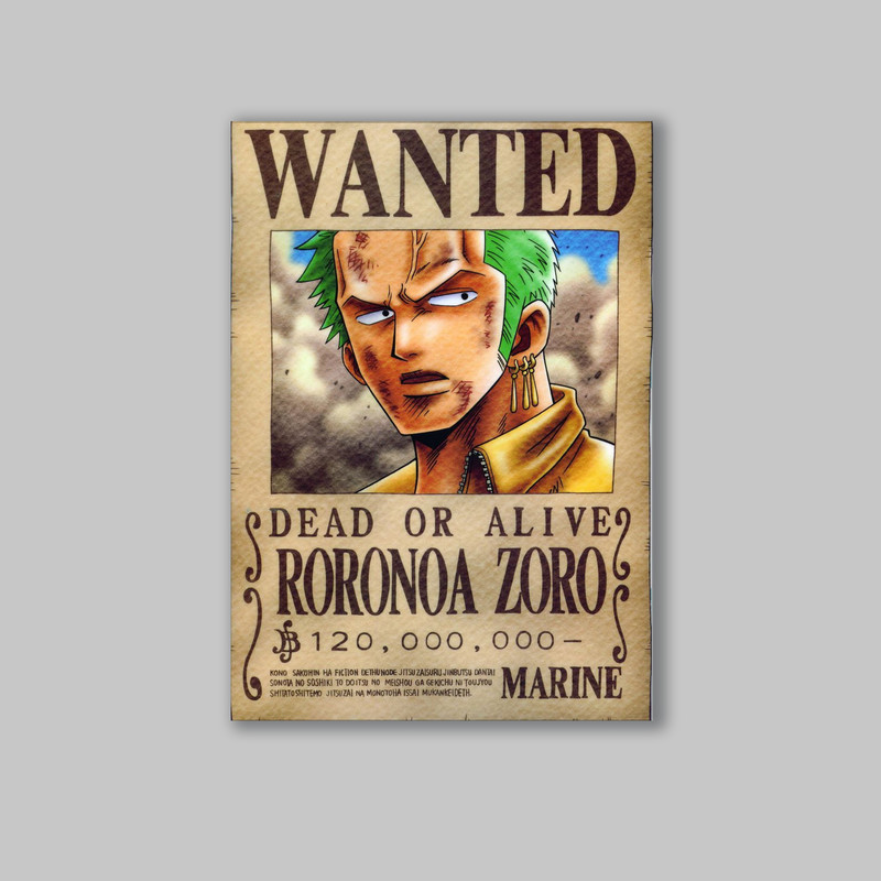 تابلو شاسی مدل انیمه وان پیس One Piece کد LA-10387