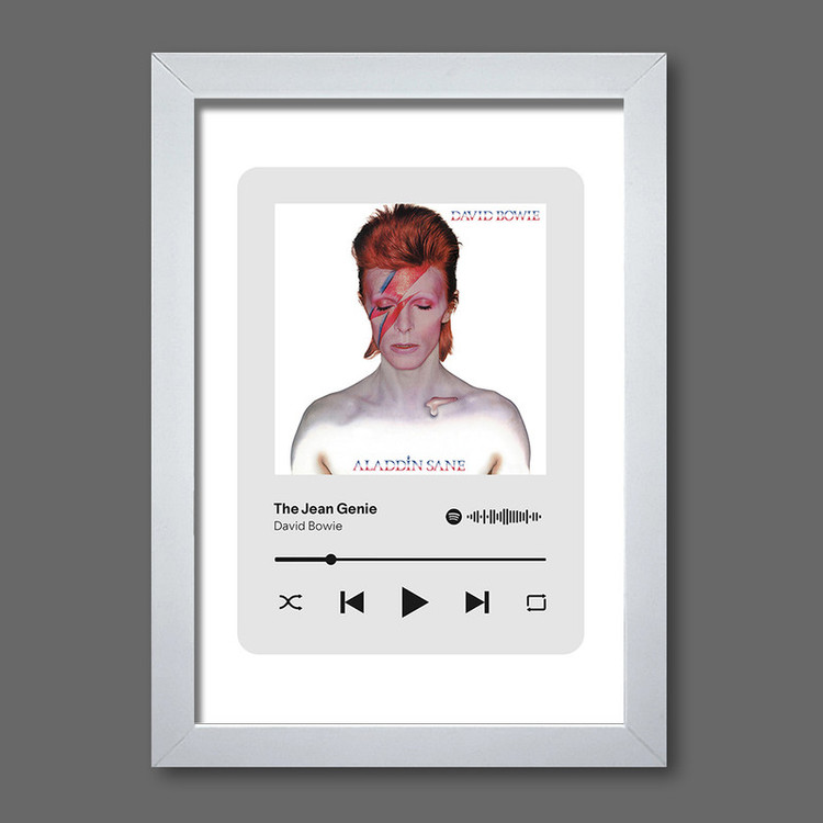 تابلو مدل موزیکال طرح The Jean Genie by David Bowie
