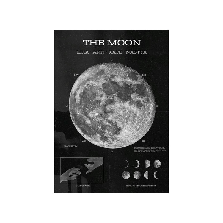 پوستر طرح ماه مدل Moon 11029