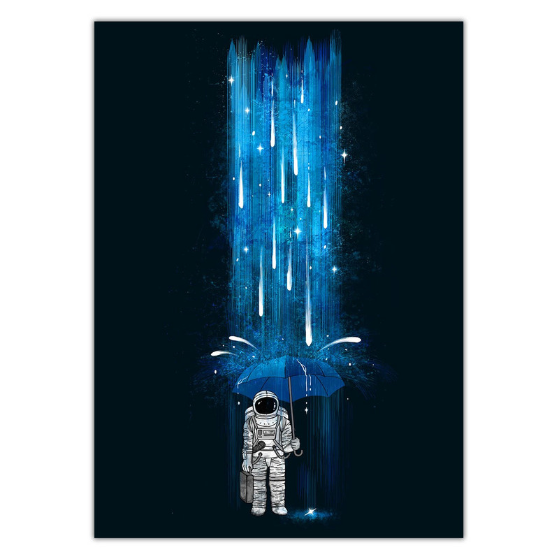 تابلوی ونسونی طرح Meteor Shower سایز 50x70