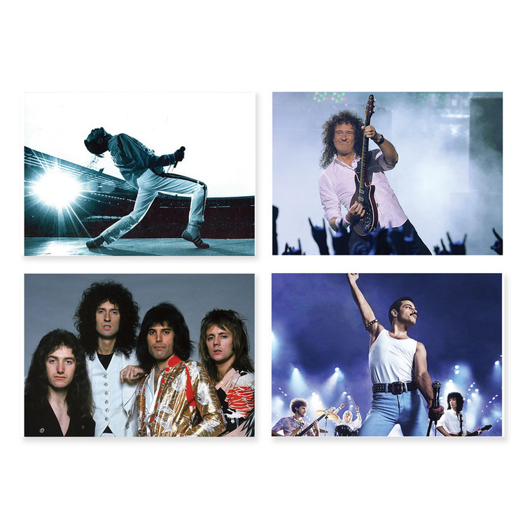 پوستر طرح فردی مرکوری کد A-2184-Freddie Mercury مجموعه 4 عددی