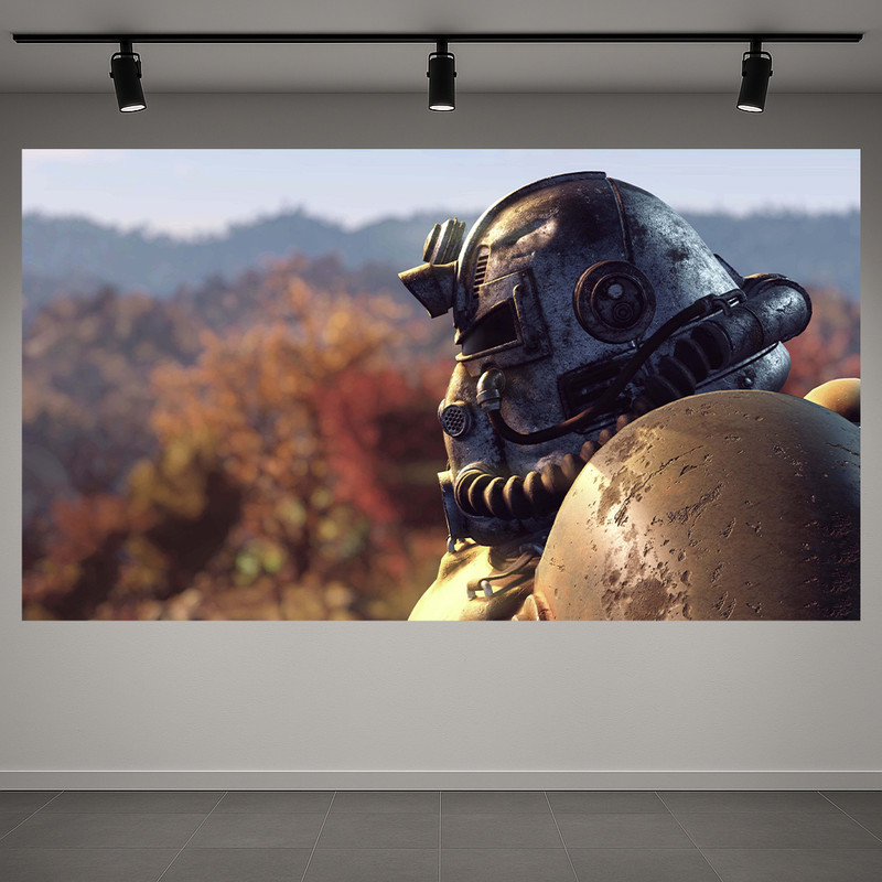پوستر طرح گیم مدل fallout کد AR3058895
