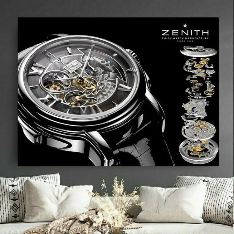 پوستر طرح ساعت مدل zenith کد FP105981