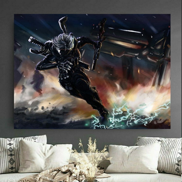 پوستر طرح گیم مدل metal gear rising کد FP105991