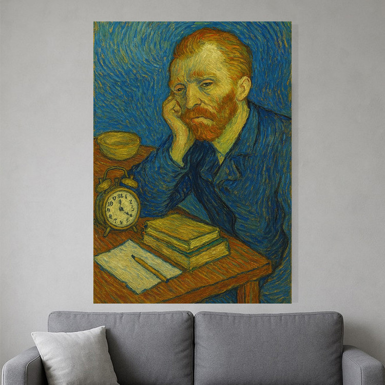 پوستر طرح تابلو نثاشی ونسان ونگوگ مدل Vincent van Gogh 11017