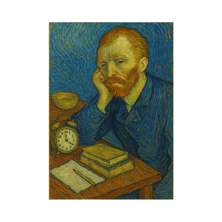 پوستر طرح تابلو نثاشی ونسان ونگوگ مدل Vincent van Gogh 11017