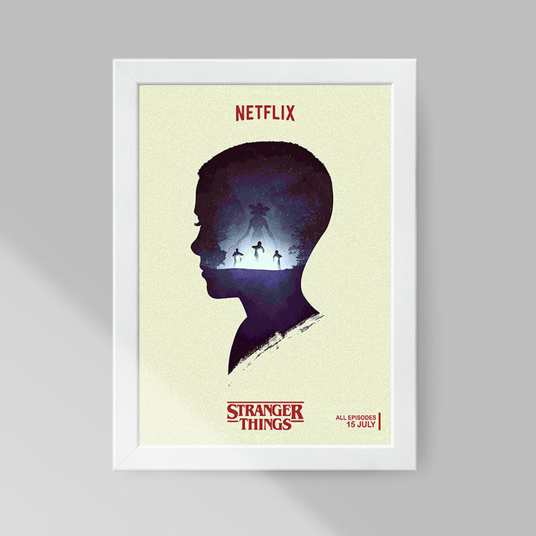 تابلو صبا طرح مدل stranger things کد W200w