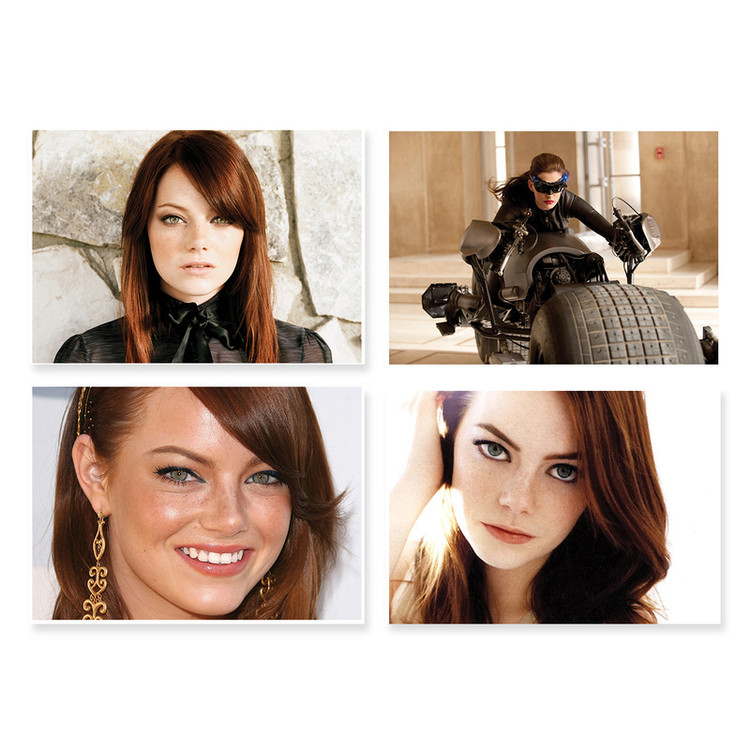 پوستر طرح اما استون کد A-2162-Emma Stone مجموعه 4 عددی