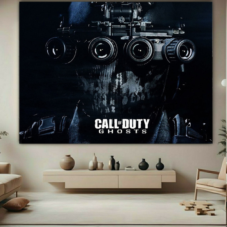 پوستر طرح کال اف دیوتی مدل ghosts کد GR944