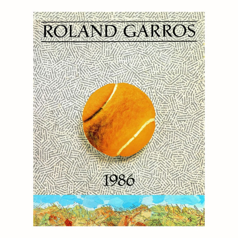 پوستر مدل تنیس 1986