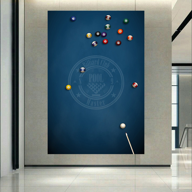 پوستر طرح بیلیارد مدل billiard club کد AR3058360