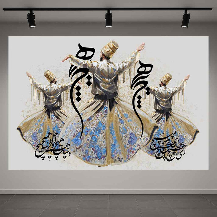 استیکر طرح سماع مدل هیچ برای هیچ کد AR3062542