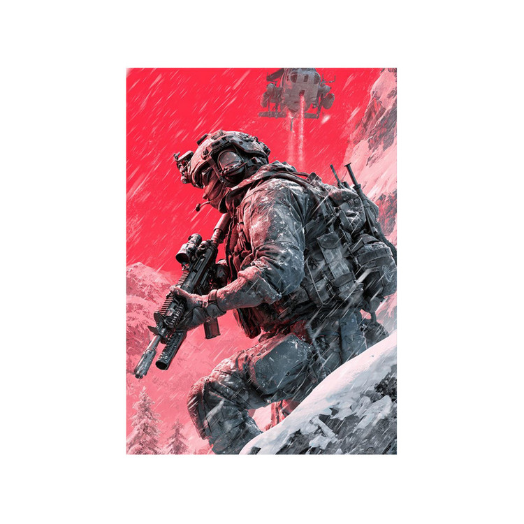 پوستر طرح بازی کامپیوتری کال اف دیوتی مدل Call of Duty 11078