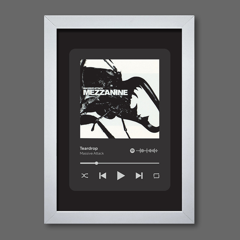 تابلو مدل موزیکال طرح Teardrop by Massive Attack