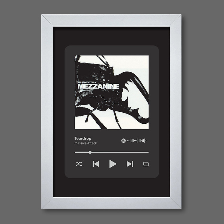 تابلو مدل موزیکال طرح Teardrop by Massive Attack
