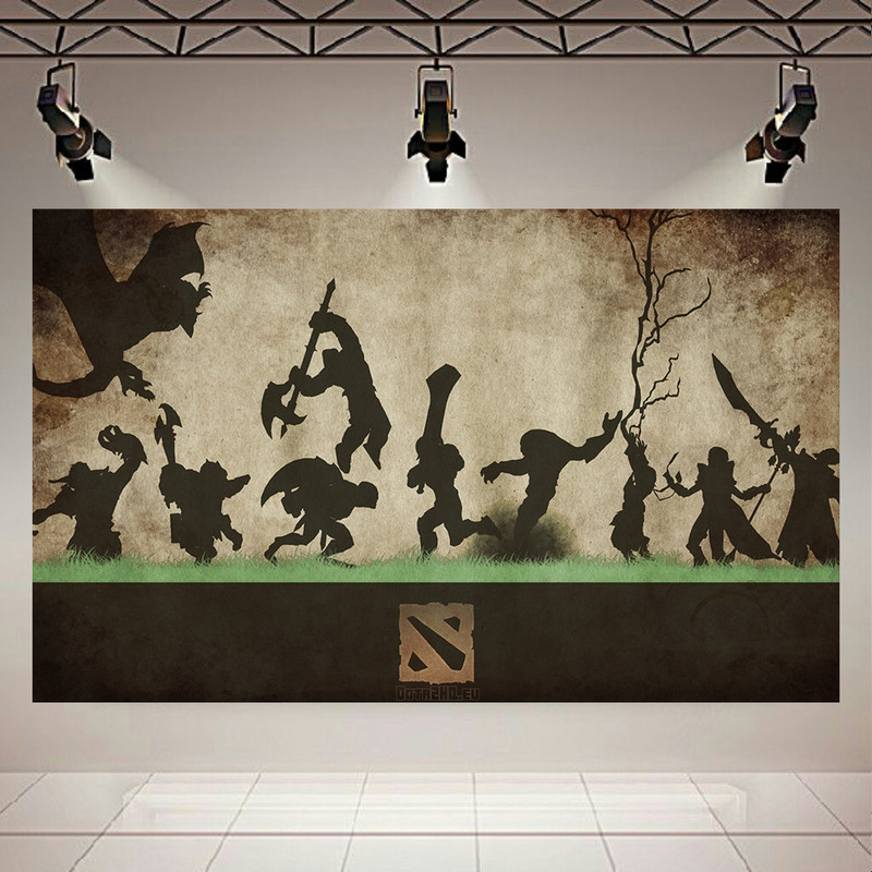پوستر طرح گیم مدل Dota 2 کد AR14000