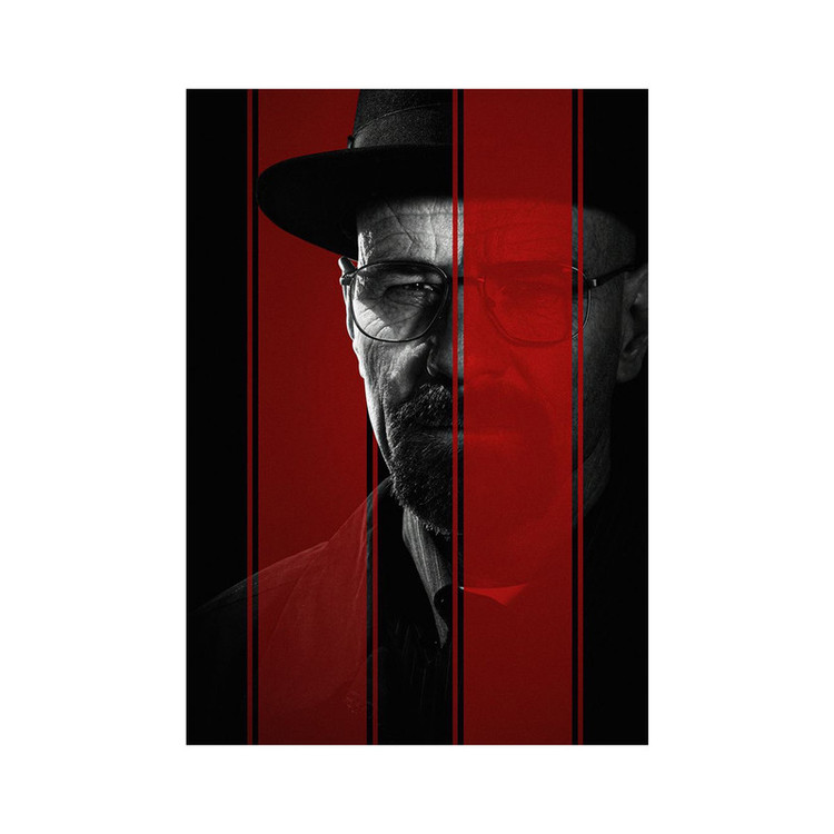 پوستر طرح سریال برکینگ بد شخصیت والتر وایت مدل Walter white 11019