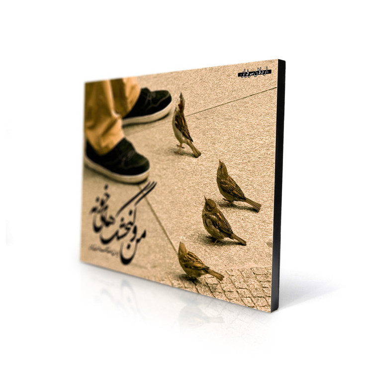 تابلو شاسی مدل من و گنجشکهای خونه کد S30