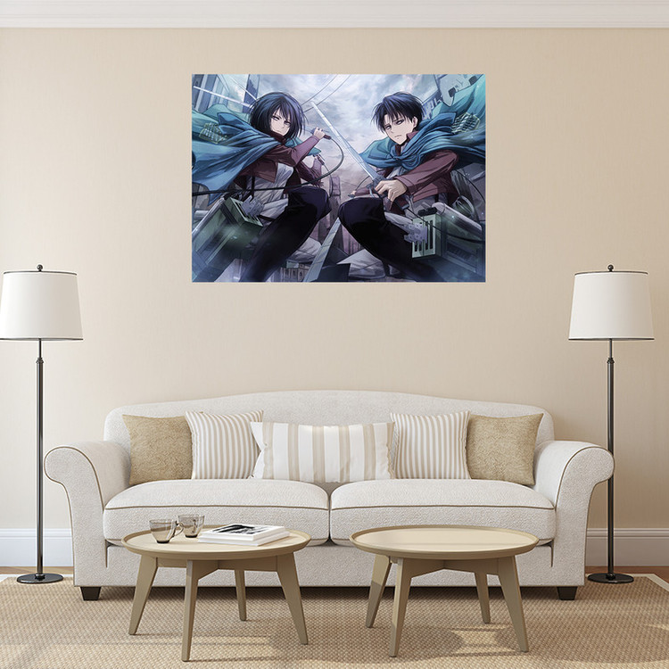 پوستر طرح حمله به تایتان کد Attack On Titan-0389