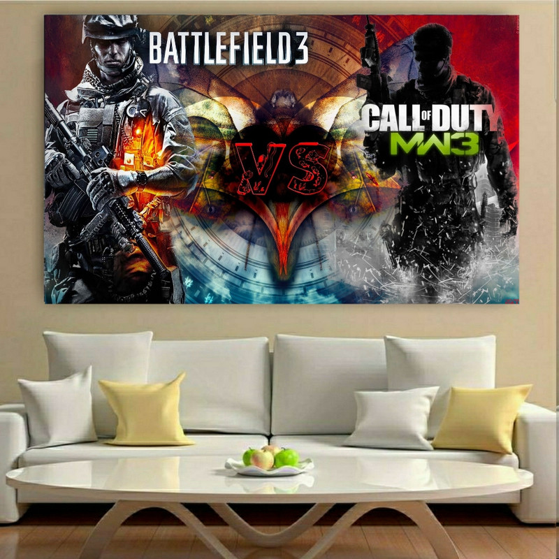 پوستر دیواری طرح گیم CALL OF DUTY مدل SDP2050
